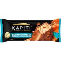 Kapiti Ice Cream On Stick Salted Caramel & Macadamia