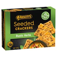 Arnott's Gold Seeded Crackers Rustic Herbs Gluten Free