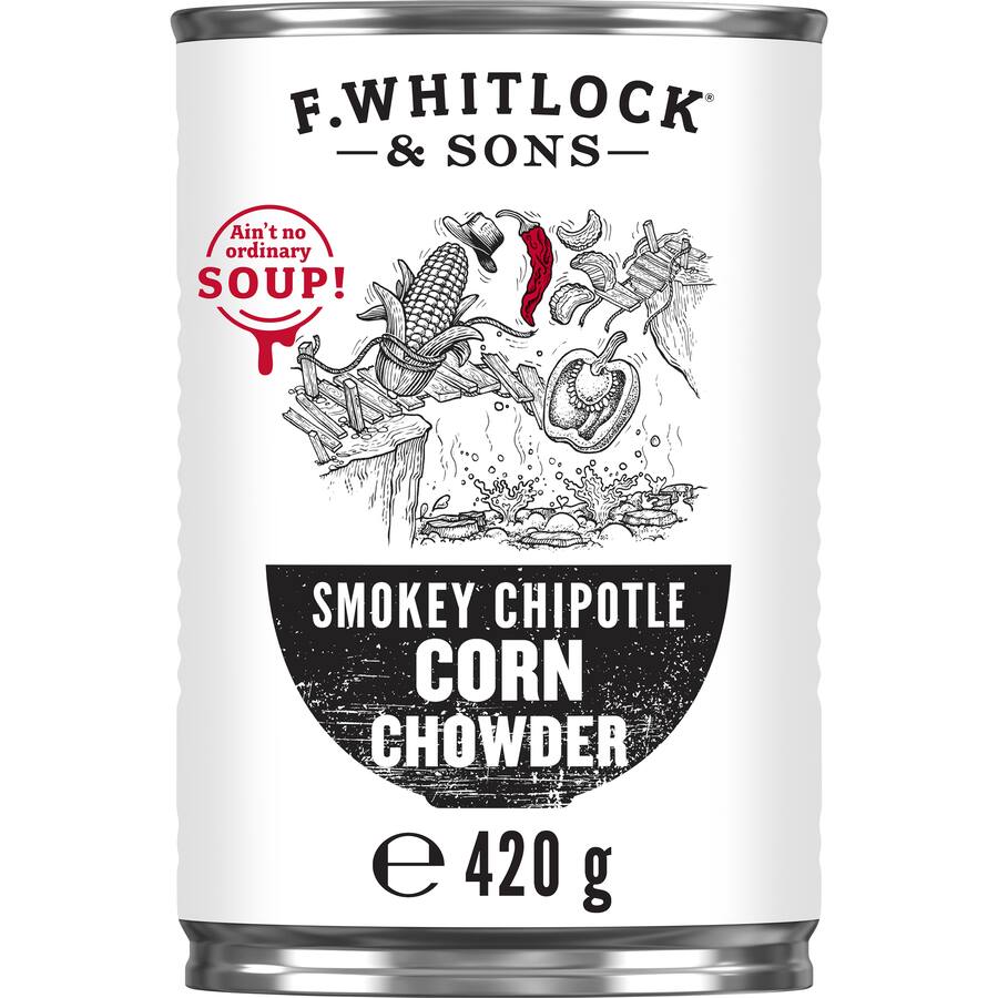 F.whitlock & Sons Soup Smokey Chipotle Corn Chowder