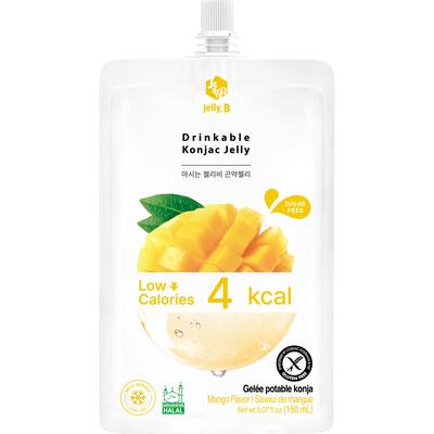 jelly. b drinkable konjac jelly mango low calories sugar free