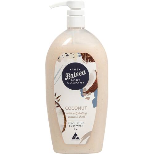 Balnea Coconut Body Wash 1L bunch