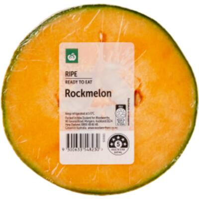 fresh fruit rockmelon cut