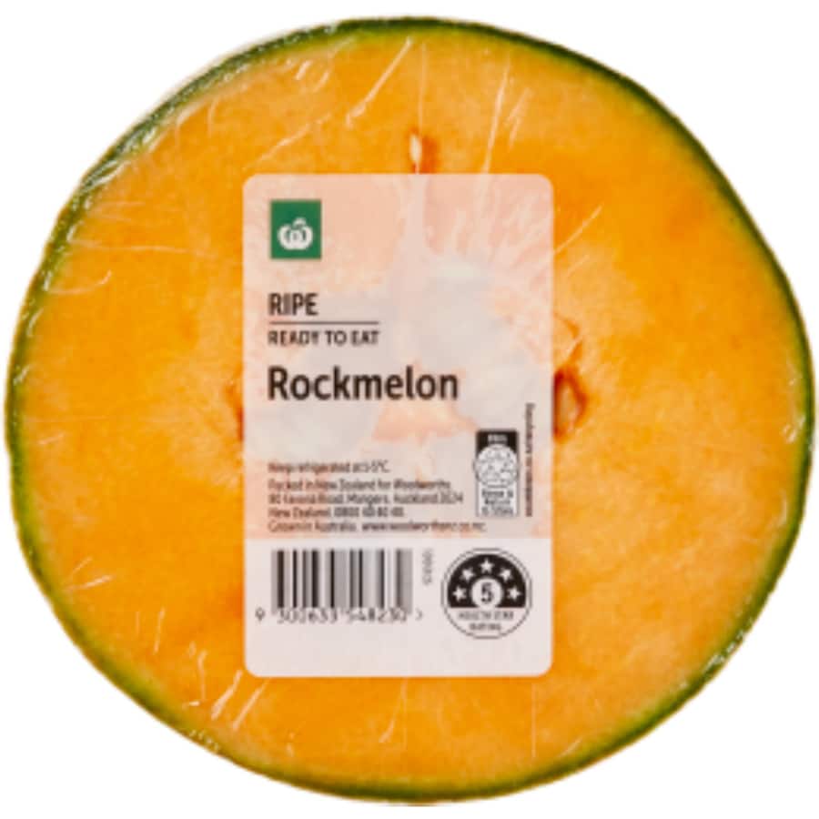 Fresh Fruit Rockmelon Cut