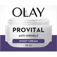 Olay Anti-Wrinkle Provital Night Cream For Mature Skin