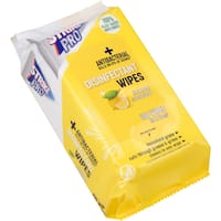 strike pro disinfectant wipes lemon
