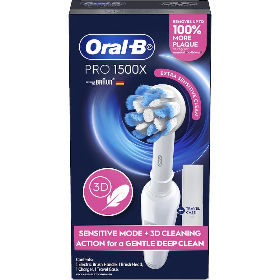 Oral B Electric Toothbrush Pro 1500X