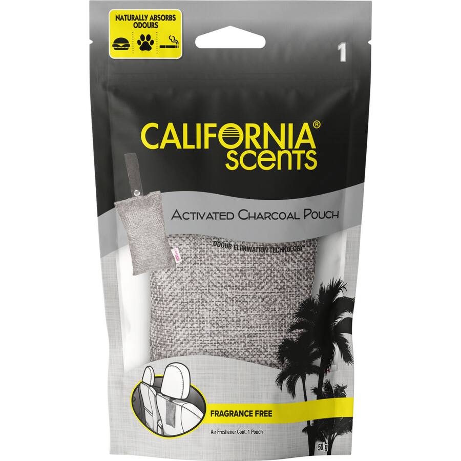 Califormia Scents Car Freshener Charcoal Bag