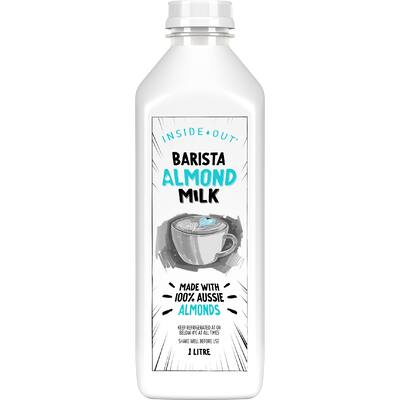 inside out almond milk barista
