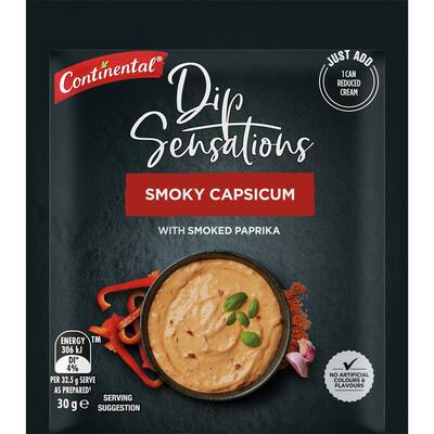 continental dip smoky capsicum
