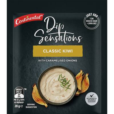 continental dip classic caramelised onion