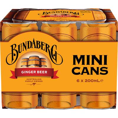 bundaberg ginger beer minis