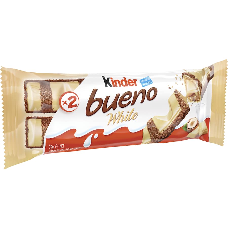 Kinder Bueno Chocolate Bar White