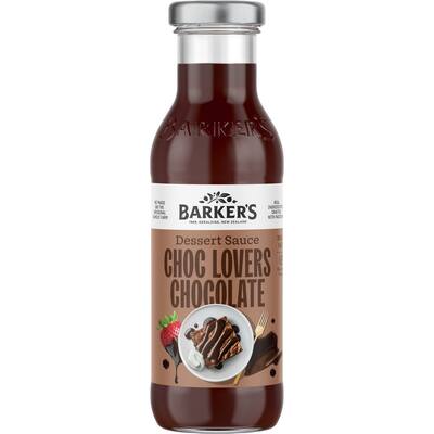 barker's chocolate topping chocolate lovers sauce