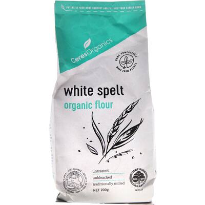 ceres organics spelt flour white