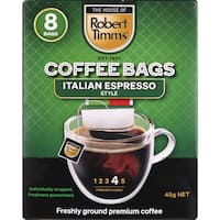 Robert Timms Coffee Bags Italian