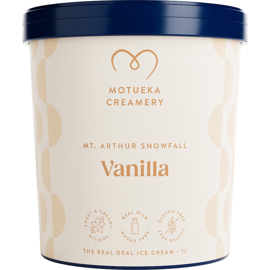 Motueka Creamery Ice Cream Vanilla