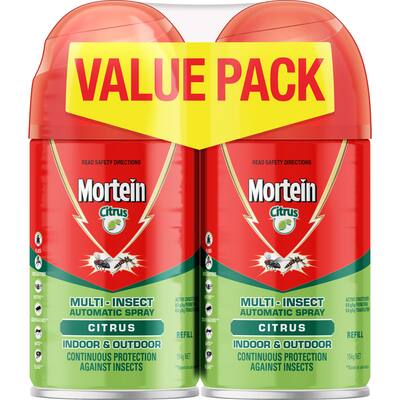 mortein naturgard automatic spray system refill eucalyptus