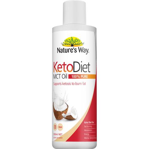 Natures Way Dietary Supplement Keto Diet Mct Oil