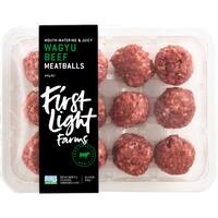 first light meatballs wagyu beef