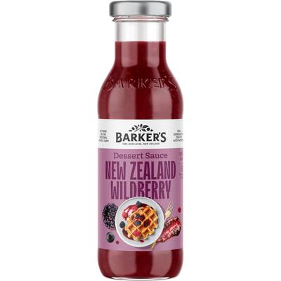 barker's berry topping nz wild berry sauce