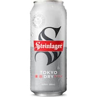 Steinlager Tokyo Dry Lager Beer Can