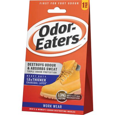 odor eaters insoles work wear heavy duty
