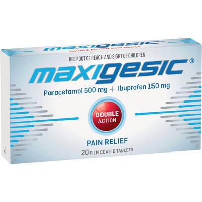 maxigesic paracetamol & ibuprofen 