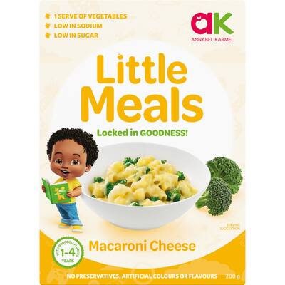 annabel karmel frozen meal mac & cheese pasta
