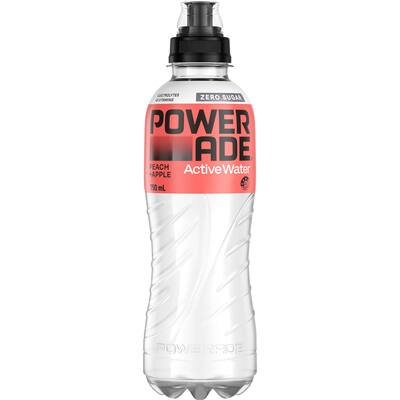 powerade active sports drink peach & apple
