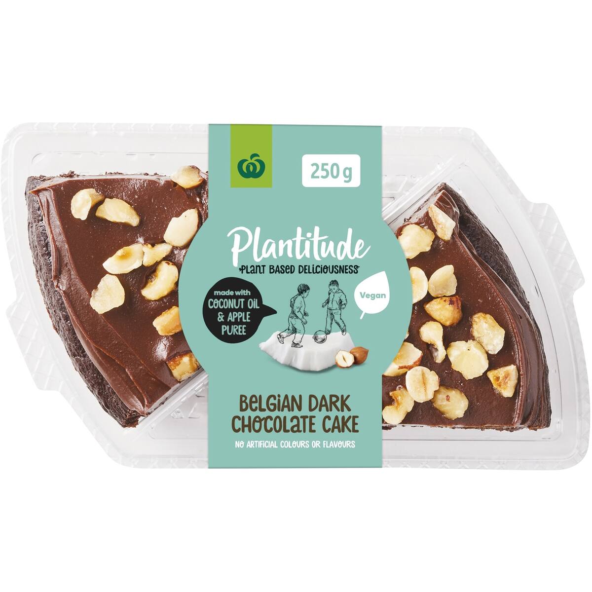 Countdown Vegan Choc Wedge 2pk 250g bunch