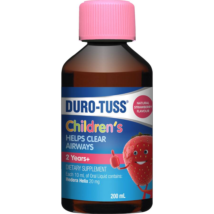 Duro-Tuss Children’s Helps Clear Airways Strawberry 2 Years+