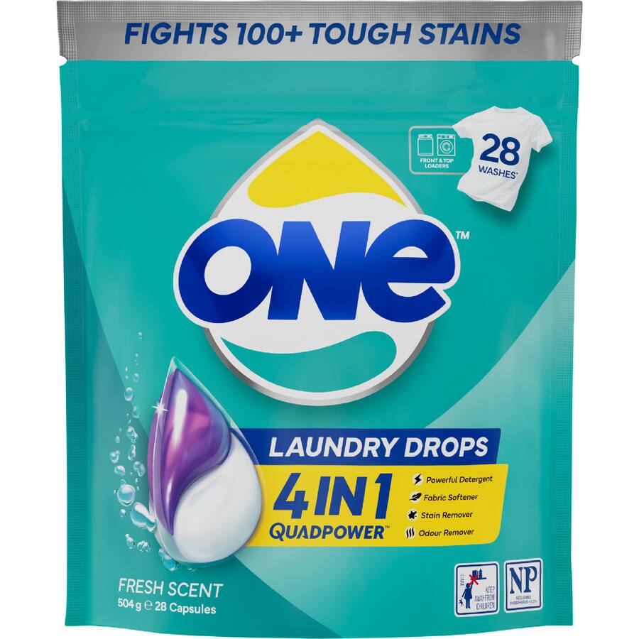 One 4 In 1 Laundry Capsules