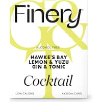 Finery Alcohol Free Cocktail Lemon & Yuzu Gin & Tonic