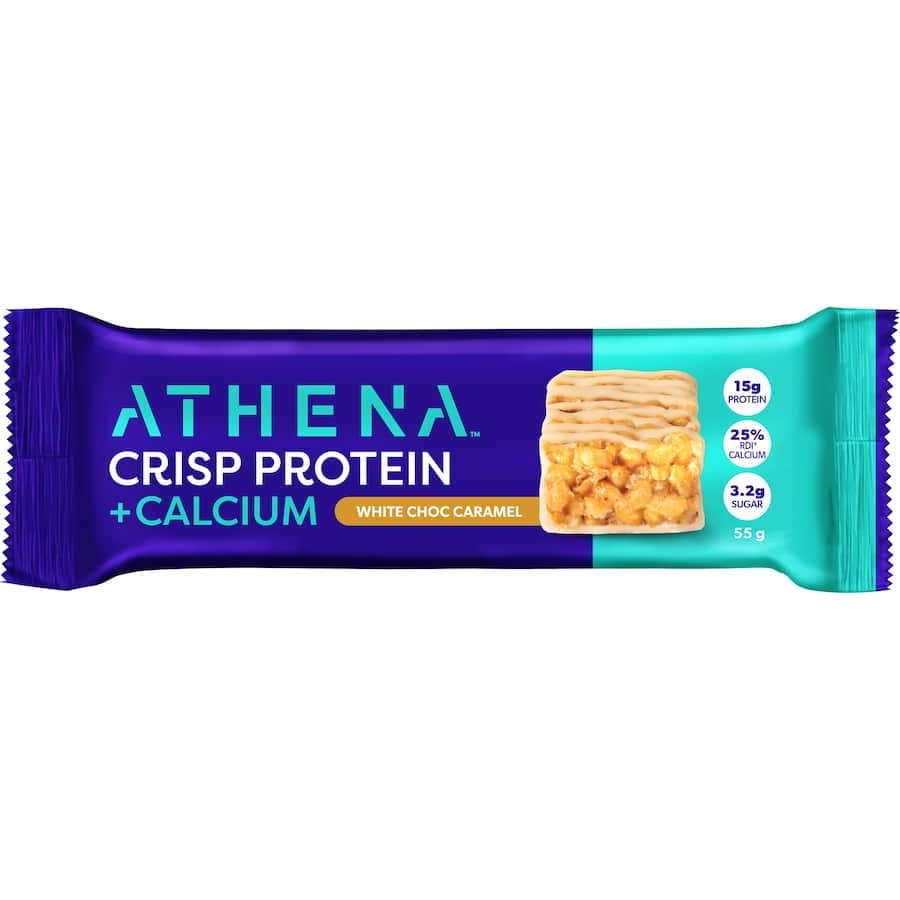 Athena Protein Bar Crisp White Chocolate Caramel