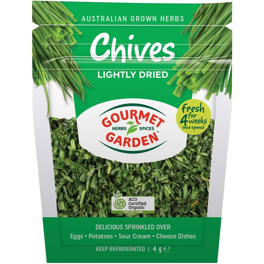 Gourmet Garden Fresh Vegetable Chives Lightly Dried