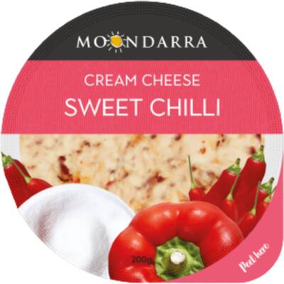 moondarra cream cheese sweet chilli