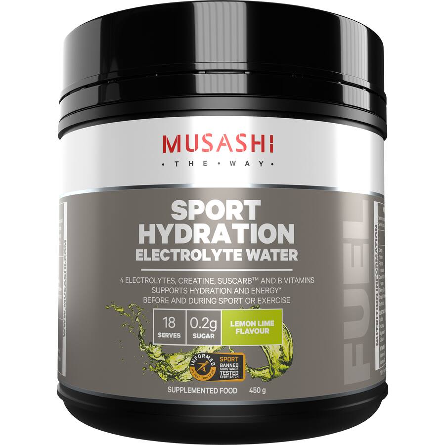Musashi Sport Hydration Powder Lemon Lime