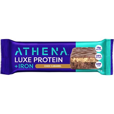 athena luxe protein bar chocolate caramel
