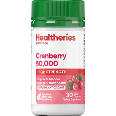 healtheries bladder care cranberry 50,000