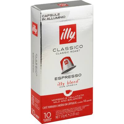 illy coffee capsules classico