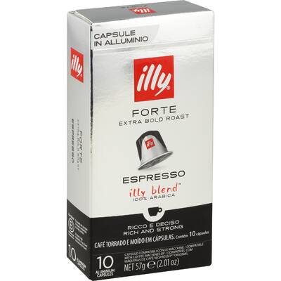 illy coffee capsules forte