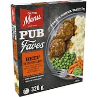 On The Menu Beef Rissoles