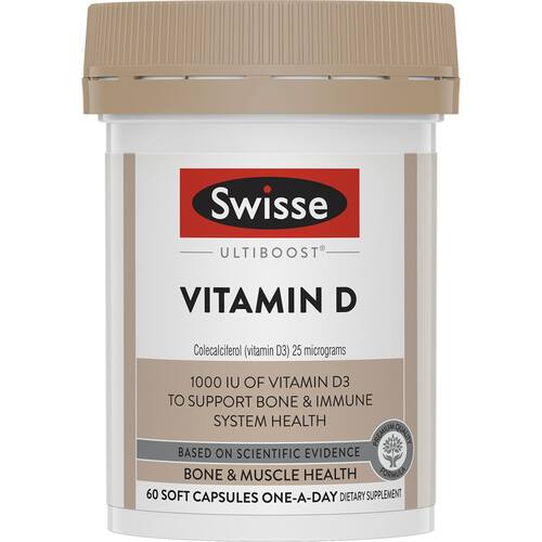 Swisse Ultiboost Vitamin D Bone & Muscle Health