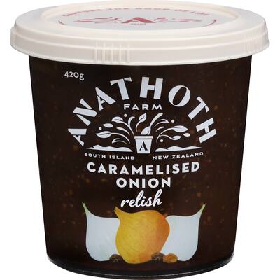 anathoth farm relish caramelised onion