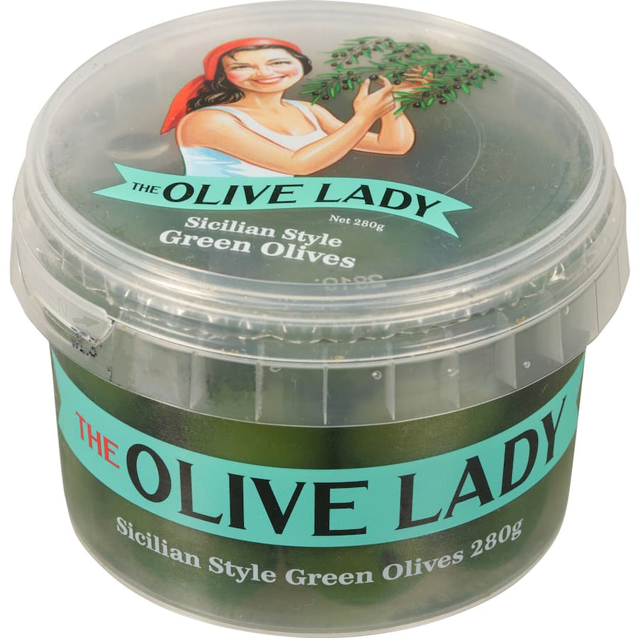 The Olive Lady Olives Sicilian Green