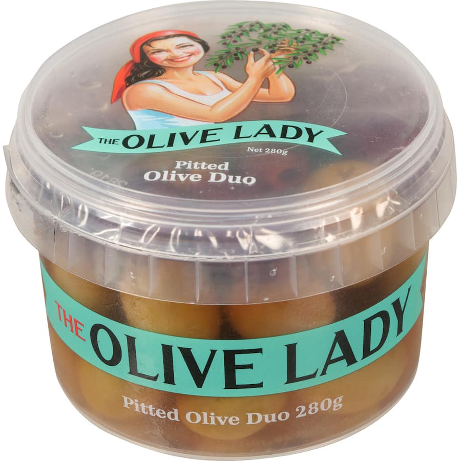 The Olive Lady Olives Pitted Due