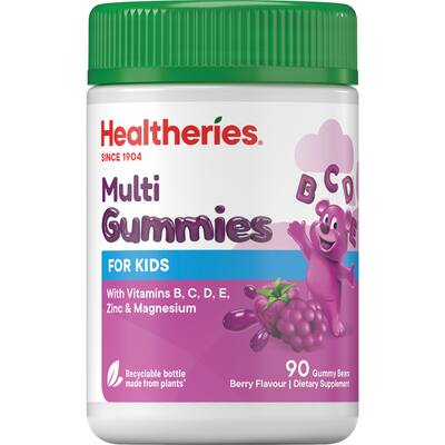 healtheries kids multi vitamins gummies