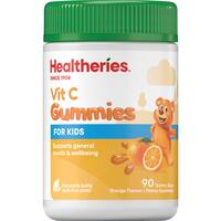Healtheries Kids Vitamin C Gummies Orange