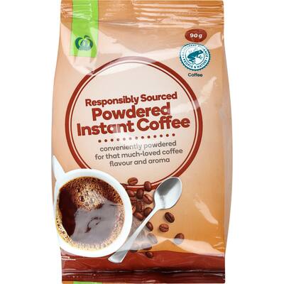Instant coffee powder