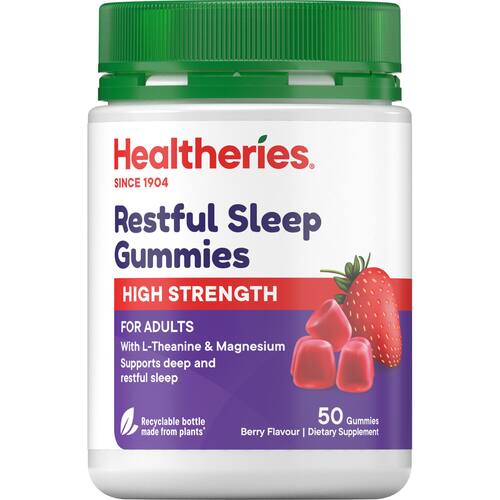 Healtheries Restful Sleep Gummies High Strength Adult